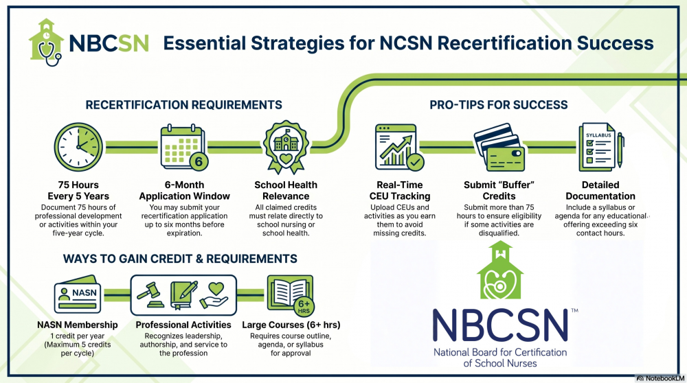 Recertification Success Plan